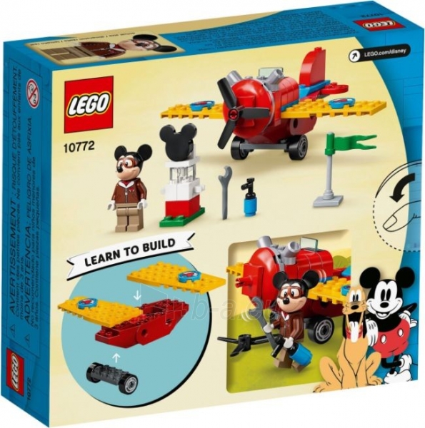 Konstruktorius LEGO 10772 MICKEY MOUSE’S PROPELLER PLANE paveikslėlis 3 iš 6