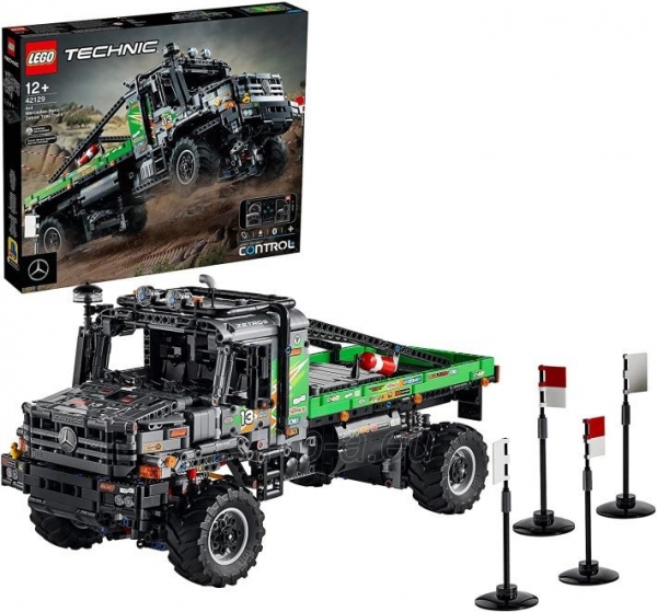 Konstruktorius LEGO 42129 Technic 4x4 Mercedes-Benz Zetros Trial Truck Toy paveikslėlis 1 iš 6