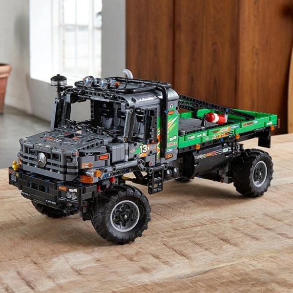 Konstruktorius LEGO 42129 Technic 4x4 Mercedes-Benz Zetros Trial Truck Toy paveikslėlis 2 iš 6