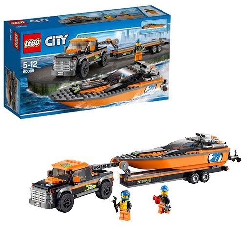 LEGO 4x4 with Powerboat 60085 paveikslėlis 1 iš 1