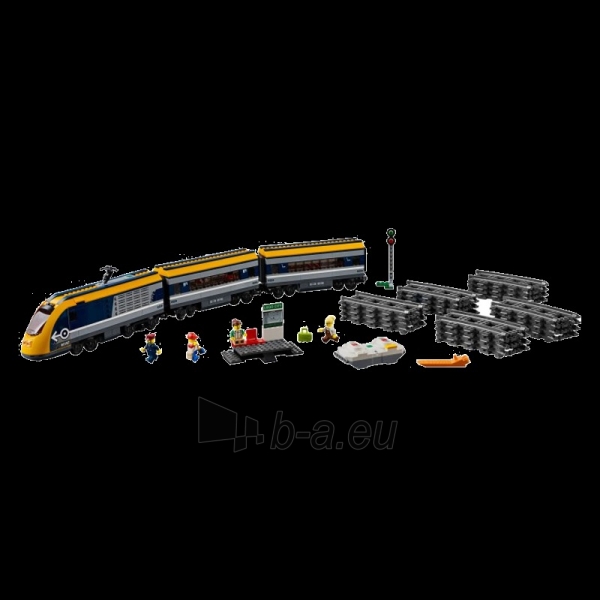 Konstruktorius LEGO City Keleivinis traukinys su nuotoliniu valdymu E0722 60197 paveikslėlis 3 iš 3