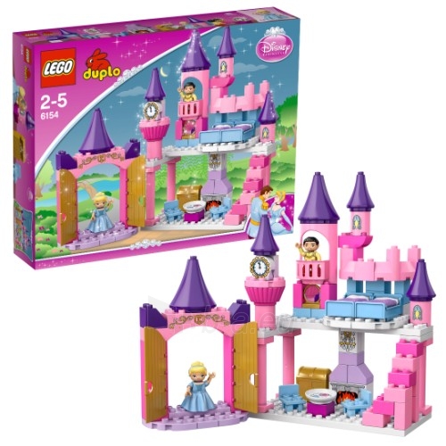 Lego 6154 Duplo Cinderella`s Castle paveikslėlis 1 iš 1