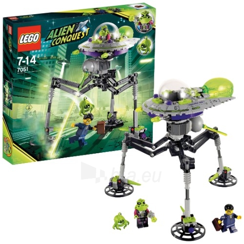 Konstruktorius Lego 7051 Alien Conquest Tripod Invader paveikslėlis 1 iš 6