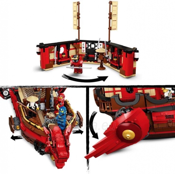 Konstruktorius LEGO 71705 NINJAGO Legacy Destinys Bounty Playset, Battle Ship paveikslėlis 6 iš 6