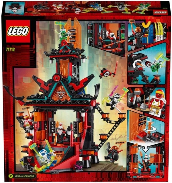 Konstruktorius LEGO 71712 NINJAGO Empire Temple of Madness Building paveikslėlis 4 iš 6