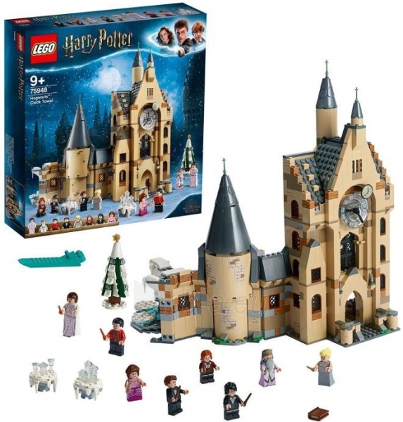 Konstruktorius LEGO 75948 Harry Potter Hogwarts Castle Clock Towe paveikslėlis 1 iš 6