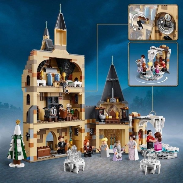 Konstruktorius LEGO 75948 Harry Potter Hogwarts Castle Clock Towe paveikslėlis 3 iš 6