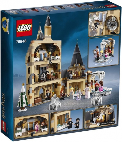 Konstruktorius LEGO 75948 Harry Potter Hogwarts Castle Clock Towe paveikslėlis 5 iš 6