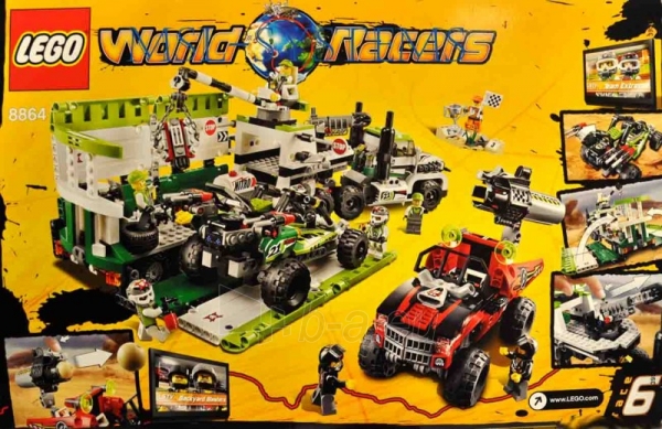 Lego 8864 World Racers Desert Of Destruction paveikslėlis 2 iš 3