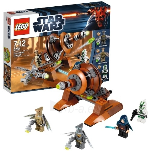Konstruktorius Lego 9491 Star Wars Geonosian Cannon paveikslėlis 1 iš 1