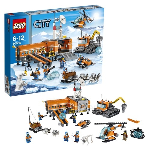 Konstruktorius LEGO City Arctic Base Camp (Arkties bazė) 60036 paveikslėlis 1 iš 1