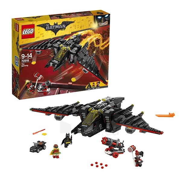 Konstruktorius LEGO BATMAN The Batwing (Betmeno lėktuvas) 70916 paveikslėlis 1 iš 1