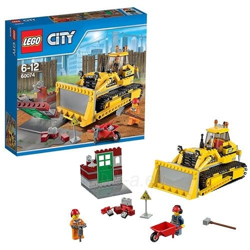 Konstruktorius LEGO Bulldozer 60074 paveikslėlis 1 iš 1