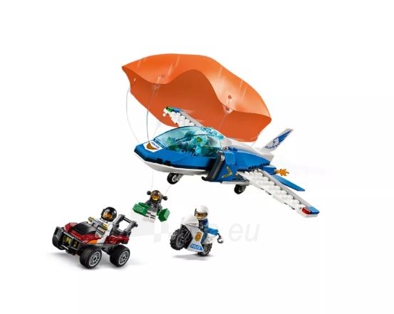 Konstruktorius Lego City 60208 Sky Police Parachute Arrest paveikslėlis 3 iš 4