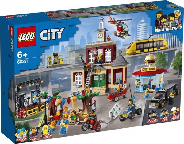 Konstruktorius LEGO City 60271, 1517vnt. paveikslėlis 1 iš 6