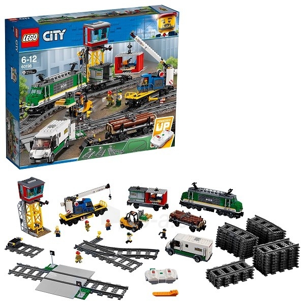 Konstruktorius LEGO City Krovininis traukinys 60198 paveikslėlis 1 iš 1