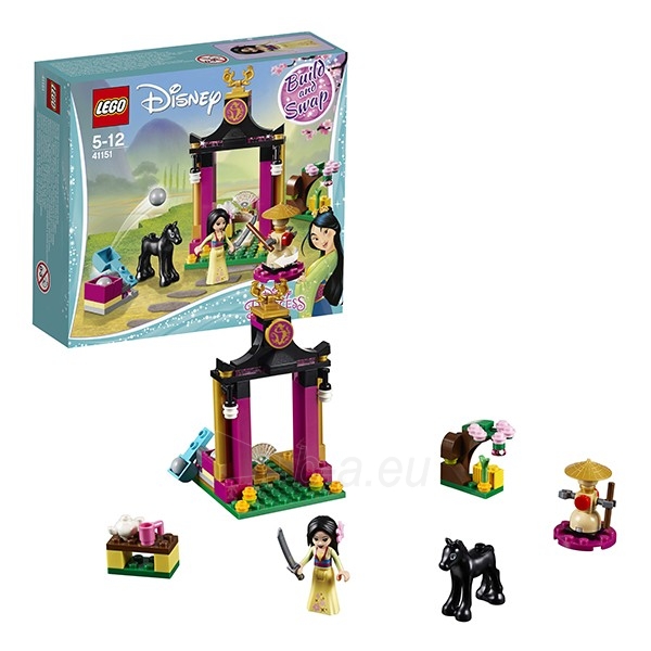 Konstruktorius LEGO Disney Princess Mulan treniruotė 41151 paveikslėlis 1 iš 1
