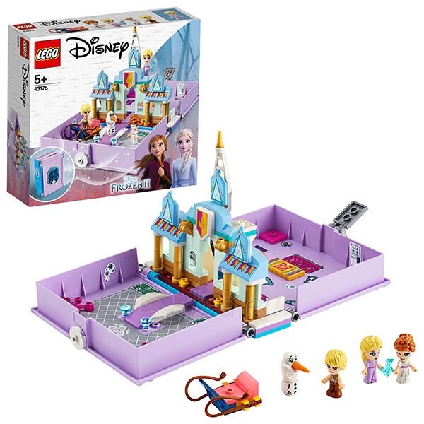 Konstruktorius LEGO Disney Princess Anos ir Elzos nuotykių knygelė 43175 paveikslėlis 1 iš 1