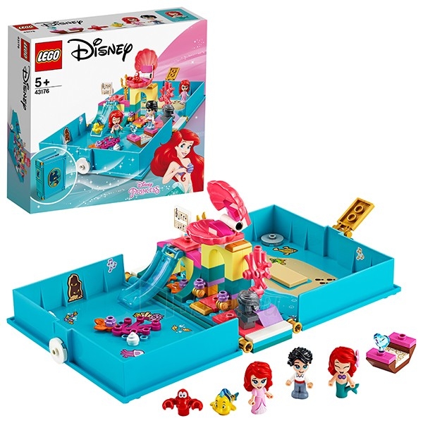 Konstruktorius LEGO Disney Princess Arielės nuotykių knygelė 43176 paveikslėlis 1 iš 1