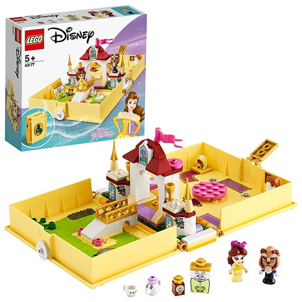 Konstruktorius LEGO Disney Princess Gražuolės nuotykių knygelė 43177 paveikslėlis 1 iš 1