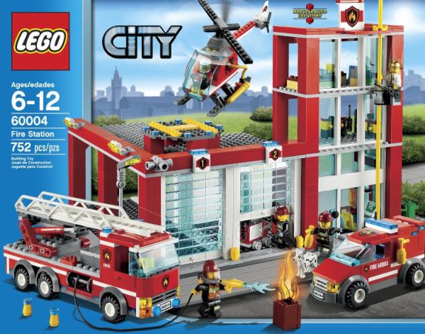 Konstruktorius LEGO Fire Station V29 60004 paveikslėlis 1 iš 1