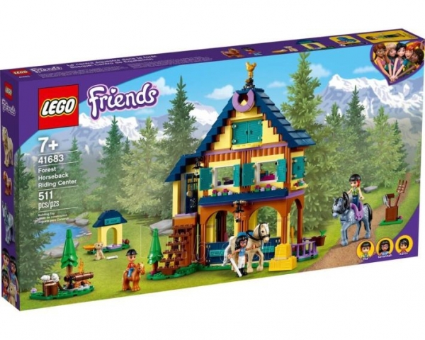Konstruktorius Lego Friends 41683 Forest Horseback Riding Center paveikslėlis 1 iš 6