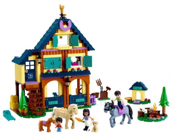 Konstruktorius Lego Friends 41683 Forest Horseback Riding Center paveikslėlis 2 iš 6