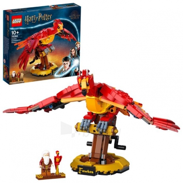 Konstruktorius 76394 Lego Harry Potter Fawkes, Dumbledores Phoenix paveikslėlis 1 iš 6
