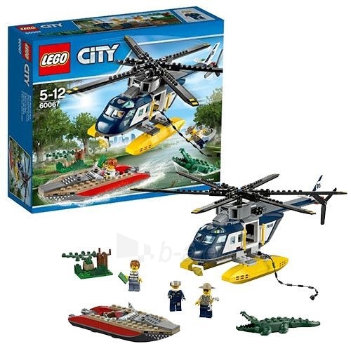 Konstruktorius LEGO City Gaudynės sraigtasparniu 60067 paveikslėlis 1 iš 1