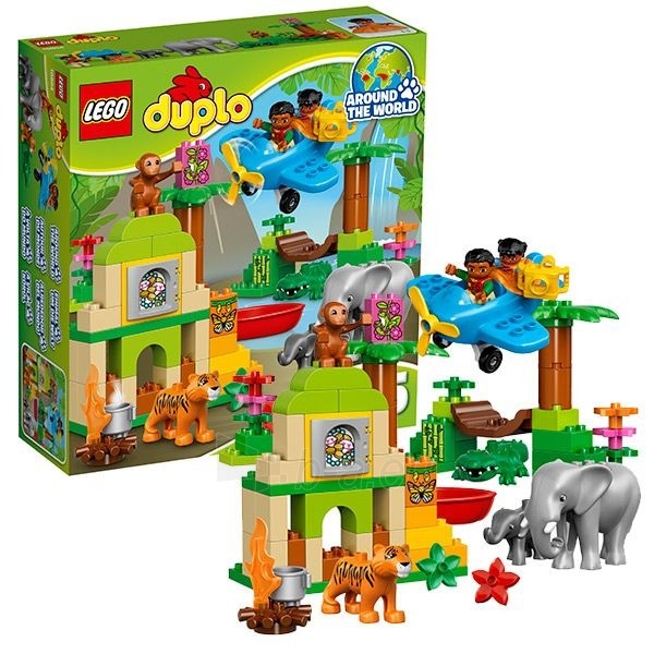 Konstruktorius LEGO DUPLO rinkinys Džiunglės 10804 paveikslėlis 1 iš 1