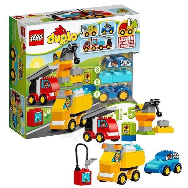 Konstruktorius LEGO My First Cars and Trucks 10816 paveikslėlis 1 iš 1