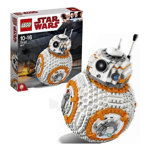 Konstruktorius Lego Star Wars 75187 ВВ-8 paveikslėlis 1 iš 1