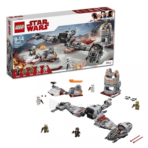 Konstruktorius LEGO Star Wars 75202 - Defence of Crait paveikslėlis 1 iš 1