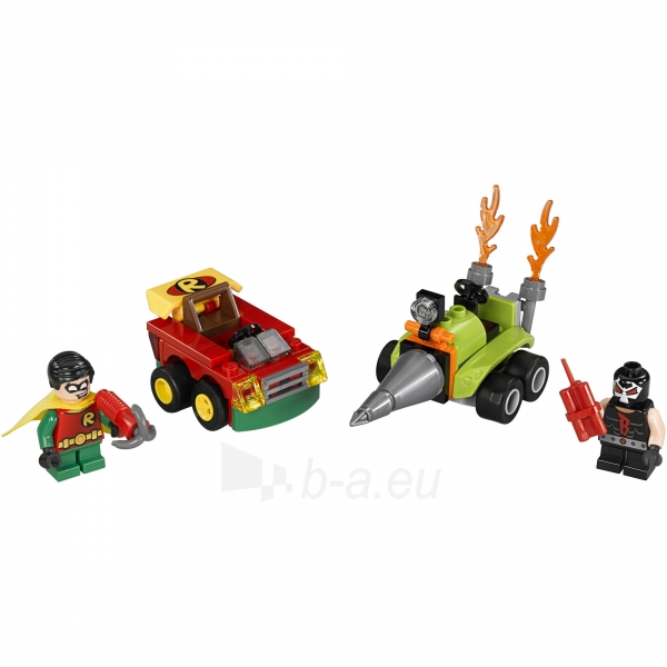 Konstruktorius Lego Super Heroes 76062 Mighty Micros: Robin vs Bane paveikslėlis 3 iš 5
