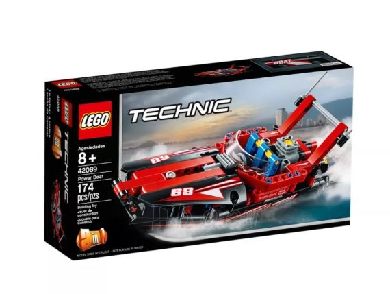 Konstruktorius Lego Technic 42089 Power Boat paveikslėlis 2 iš 6