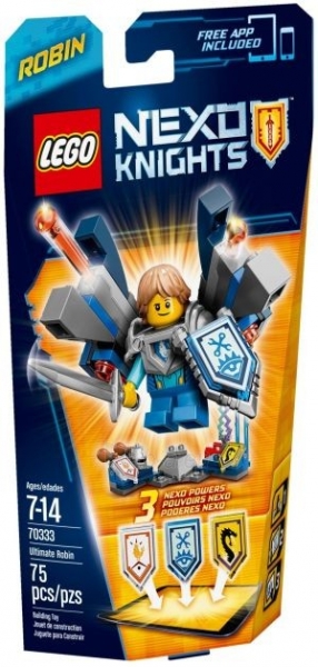 Konstruktorius LEGO Nexo Knights - Ultimate Robin 70333 paveikslėlis 1 iš 1