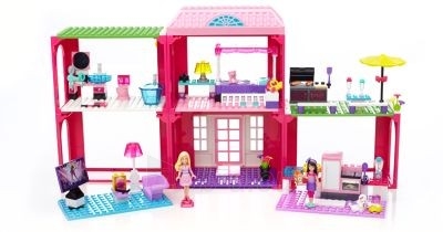 Konstruktorius Lėlės Namas 80149 Mega Bloks Barbie paveikslėlis 2 iš 3