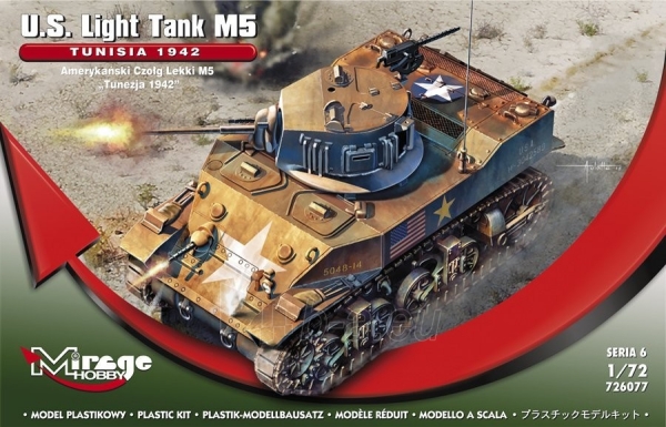 Konstruktorius M5 TUNISIA 1942 tankas paveikslėlis 1 iš 5