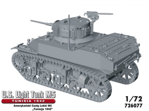 Konstruktorius M5 TUNISIA 1942 tankas paveikslėlis 4 iš 5