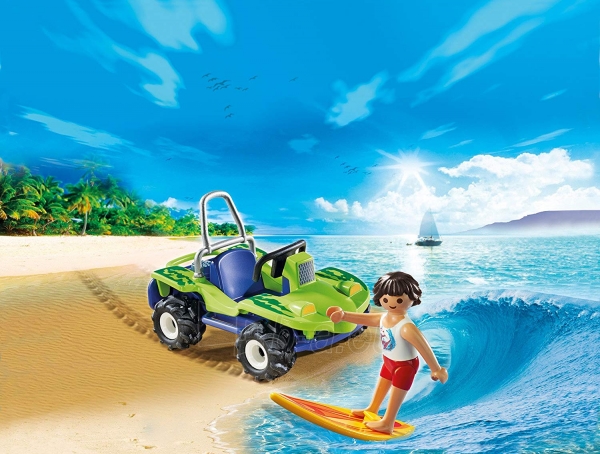Konstruktorius Playmobil 6982 Surfer with Beach Quad paveikslėlis 2 iš 2
