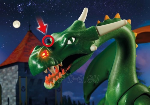 Konstruktorius Playmobil 9001 Super 4 Kingsland Dragon with Alex and LED Fire Effects paveikslėlis 2 iš 4