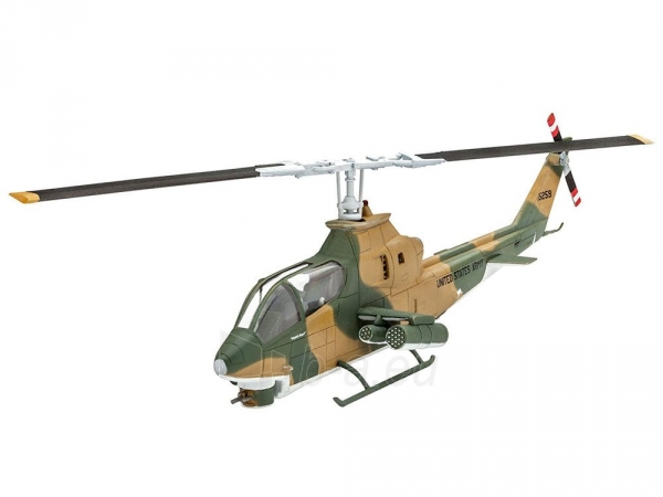 Klijuojamas konstruktorius Sraigtasparnis AH-1 COBRA, 52 elementai paveikslėlis 2 iš 8