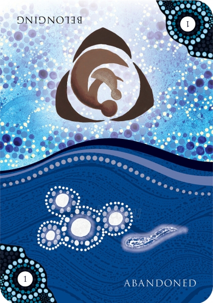 Kortos Aboriginal Ancestral Wisdom Oracle paveikslėlis 5 iš 9
