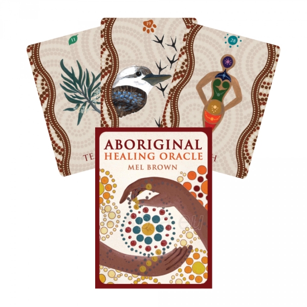 Kortos Aboriginal Healing Oracle paveikslėlis 1 iš 7