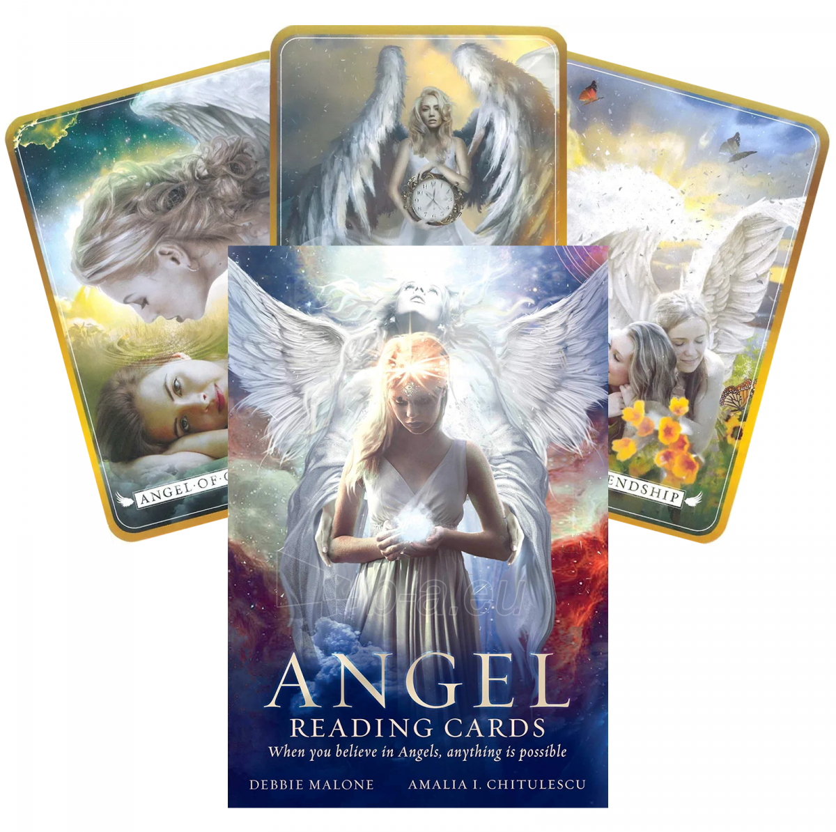 Kortos Angel Reading paveikslėlis 5 iš 7