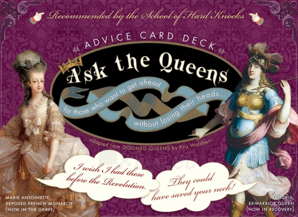 Kortos Ask the Queens: Advice Card Deck paveikslėlis 5 iš 6