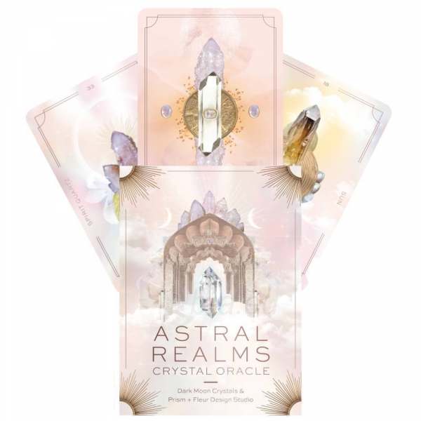 Kortos Astral Realms Crystal Oracle paveikslėlis 2 iš 6