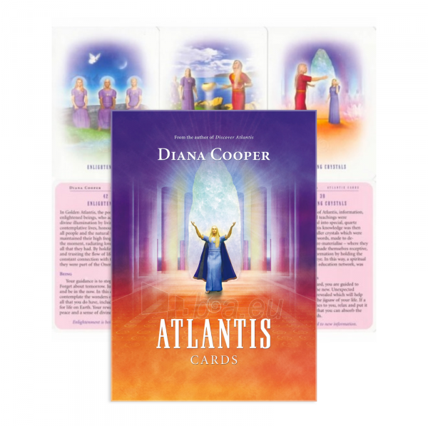 Kortos Atlantis Findhorn Press paveikslėlis 1 iš 4