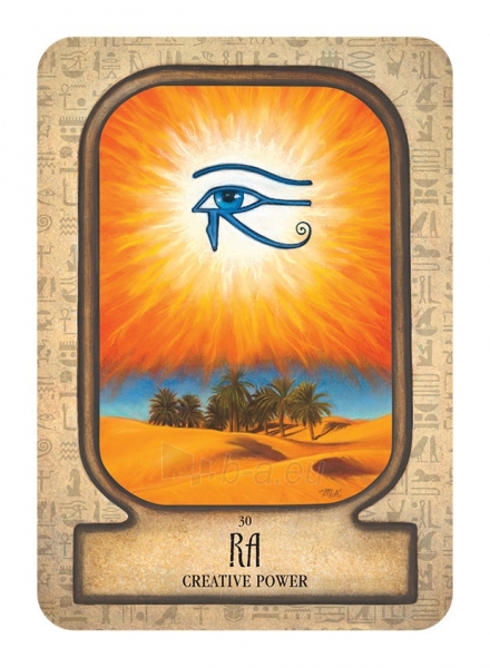 Kortos Auset Egyptian Oracle paveikslėlis 6 iš 7