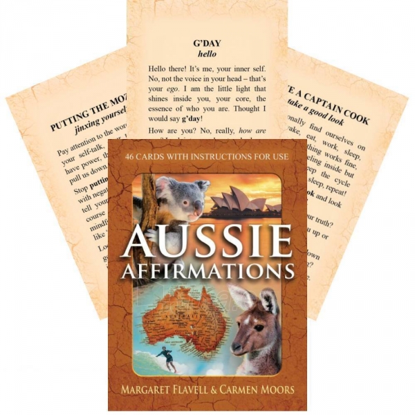 Kortos Aussie Affirmation Oracle paveikslėlis 1 iš 7